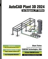 bokomslag AutoCAD Plant 3D 2024 for Designers, 8th Edition