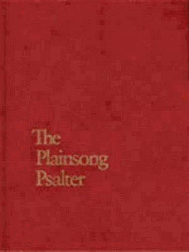 James Litton - Plainsong Psalter, Häftad