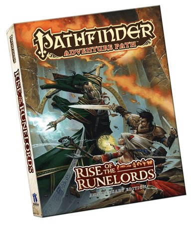 James Jacobs, Richard Pett, Nicolas Logue, Wolfgang Baur, Stephen S. Greer, Greg A. Vaughan - Pathfinder Adventure Path: Rise of the Runelords Anniversary Edition, Häftad