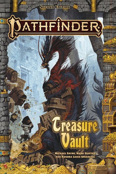 Michael Sayre, Mark Seifter, Kendra Leigh Speedling, Logan Bonner, Dan Cascone, Jessica Catalan, Kim Frandsen, Andrew Geels, Steven Hammond, Sen H.H.S., Joshua Kim, Dustin Knight - Pathfinder RPG Treasure Vault (P2), Inbunden