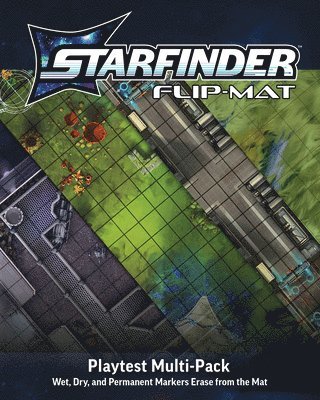 Starfinder Flip-Mat: Second Edition Playtest Multi-Pack 1