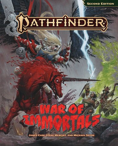 James Case, Liane Merciel, Michael Sayre - Pathfinder War of Immortals, Inbunden