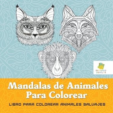 bokomslag Mandalas de Animales Para Colorear