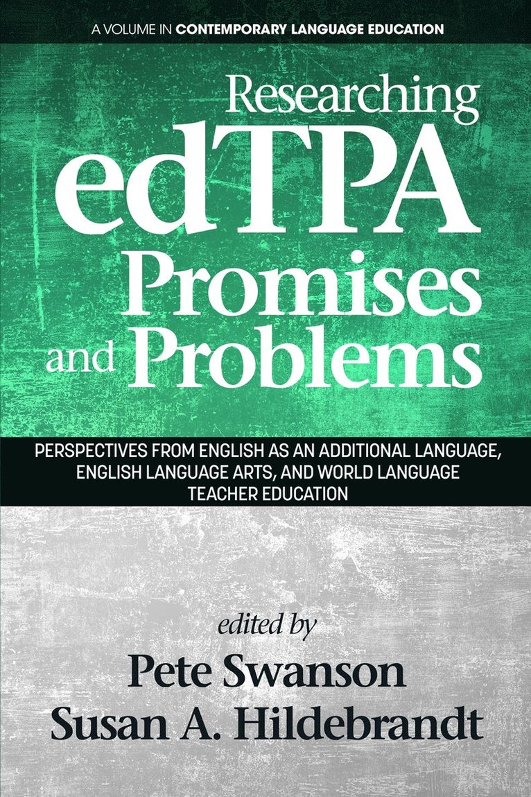 Researching edTPA Promises and Problems 1