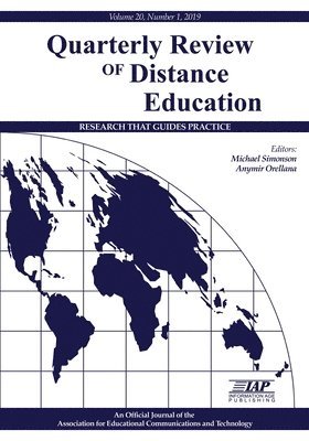 bokomslag Quarterly Review of Distance Education Volume 20 Number 1 2019