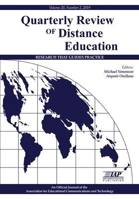 bokomslag Quarterly Review of Distance Education Volume 20 Number 2 2019