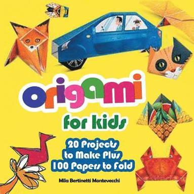 bokomslag Origami for Kids: 20 Projects to Make Plus 100 Papers to Fold