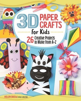 bokomslag 3D Paper Crafts for Kids