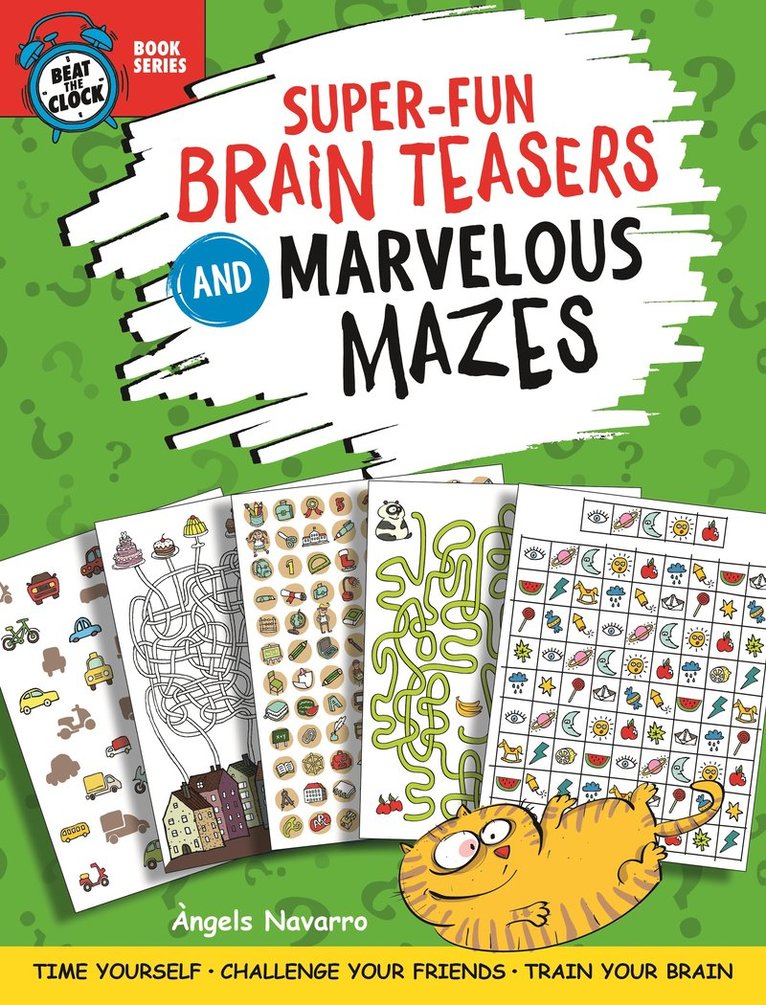 Angels Navarro - Super-Fun Brain Teasers and Marvelous Mazes, Häftad
