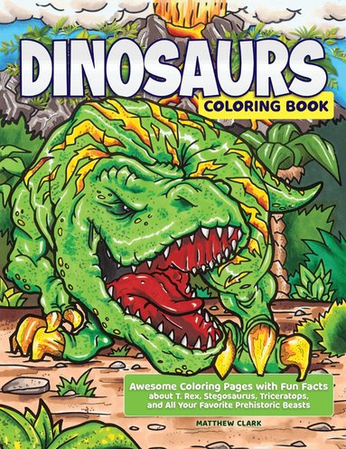 Matthew Clark - Dinosaurs Coloring Book, Häftad