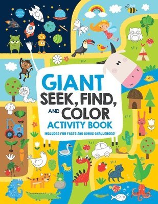 Giant Seek, Find and Color Activity Book 1