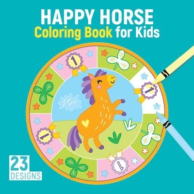 Happy Horse Coloring Book for Kids 1