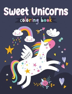 bokomslag Sweet Unicorns Coloring Book