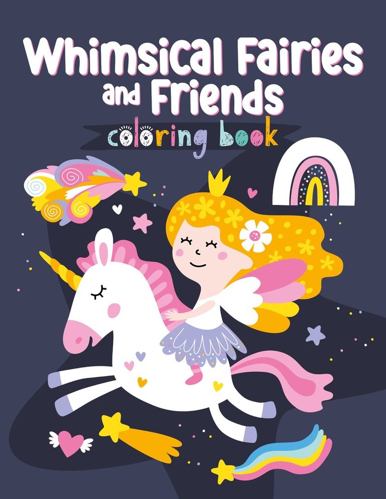Clorophyl Editions - Whimsical Fairies Coloring Book, Häftad