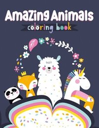 bokomslag Amazing Animals Coloring Book