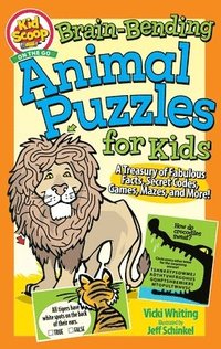 bokomslag Brain Bending Animal Puzzles for Kids