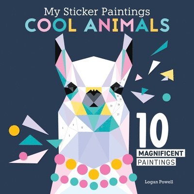 My Sticker Paintings: Cool Animals 1