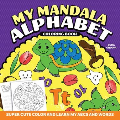 bokomslag My Mandala Alphabet Coloring Book