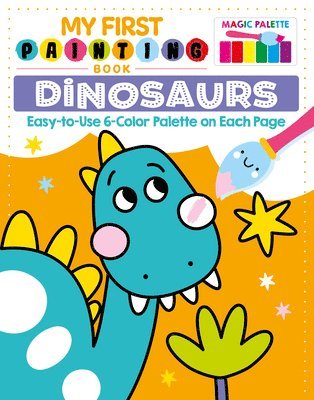 bokomslag My First Painting Book: Dinosaurs