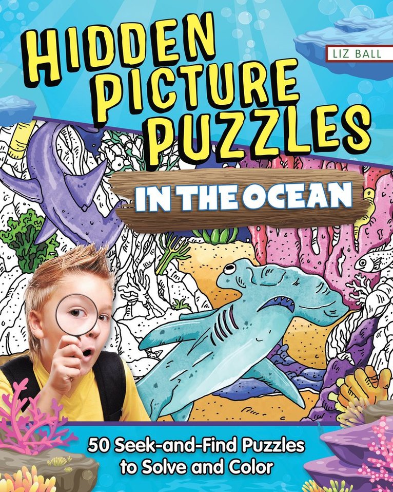 Liz Ball - Hidden Picture Puzzles in the Ocean, Häftad