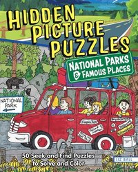 bokomslag Hidden Picture Puzzles National Parks & Famous Places: 50 Seek-And-Find Puzzles to Solve and Color