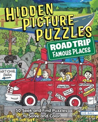 Hidden Picture Puzzles National Parks & Famous Places: 50 Seek-And-Find Puzzles to Solve and Color 1