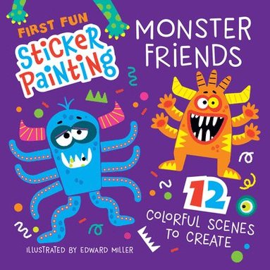 bokomslag First Fun Sticker Painting: Monster Friends