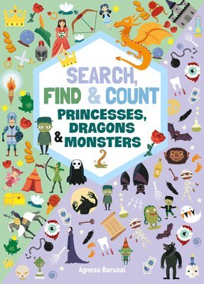 bokomslag Search, Find & Count: Princesses, Dragons & Monsters