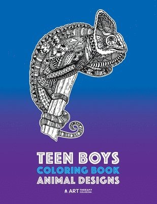 Teen Boys Coloring Book 1