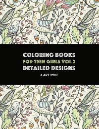 bokomslag Coloring Books For Teen Girls Vol 2