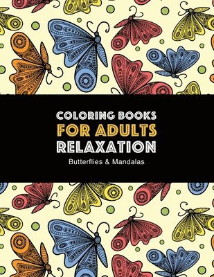 bokomslag Coloring Books For Adults Relaxation