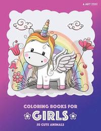 bokomslag Coloring Books For Girls