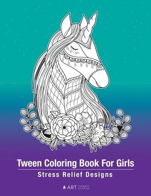 bokomslag Tween Coloring Book For Girls