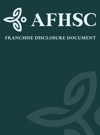 bokomslag AFHSC Franchise Disclosure Document