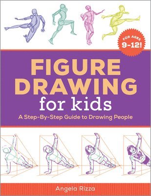 bokomslag Figure Drawing for Kids: A Step-By-Step Guide to Drawing People