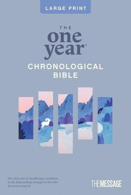 bokomslag One Year Chronological Bible The Message, Large Print