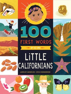 bokomslag 100 First Words for Little Californians