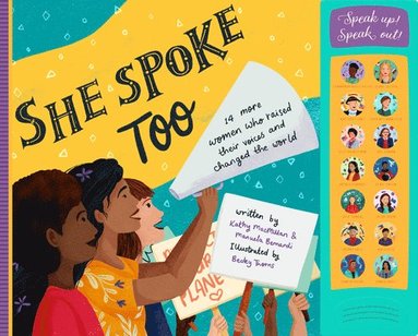 Kathy MacMillan, Manuela Bernardi - She Spoke Too, Häftad