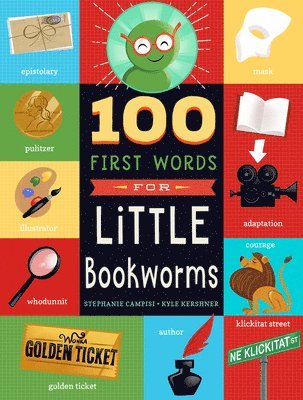 bokomslag 100 First Words for Little Bookworms