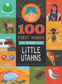 bokomslag 100 First Words for Little Utahns
