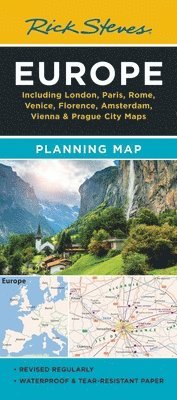 bokomslag Rick Steves Europe Planning Map