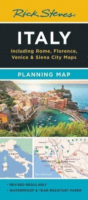 bokomslag Rick Steves Italy Planning Map