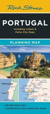 bokomslag Rick Steves Portugal Planning Map