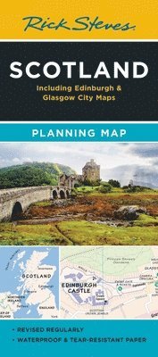 bokomslag Rick Steves Scotland Planning Map: Including Edinburgh & Glasgow City Maps (Second Edition)