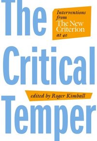 bokomslag The Critical Temper