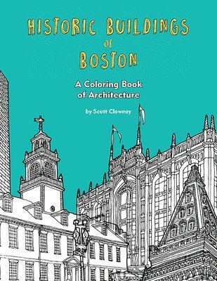 bokomslag Historic Buildings of Boston: A Coloring Book of Architecture