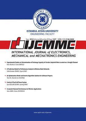 Ijemme: International Journal of Electronics, Mechanical and Mechatronics Engineering 1