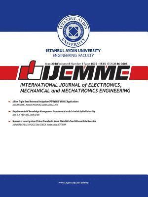 International Journal of Electronics, Mechanical and Mechatronics Engineering (IJEMME) 1
