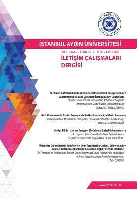 Istanbul Aydin Universitesi: Iletisim Calismalari Dergisi 1