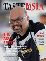 Taste Asia Magazine Interview with Chef Arup Dasgupta, Häftad